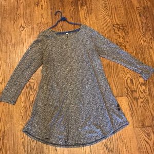 Black & Cream Tunic Dress